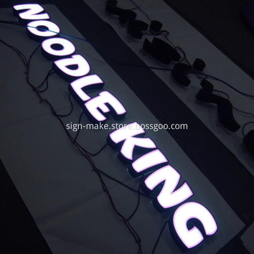 Illuminated Exterior Building Signs Signage